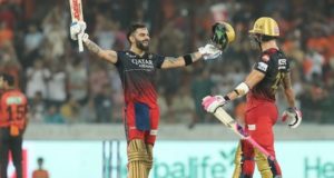 IPL 2023: Kohli century powered RCB to win against SRH by 8 wickets