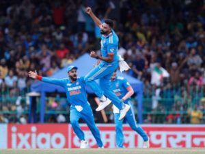 Mohammed Siraj took 6 wickets against Sri Lanka in Asia Cup 2023 final