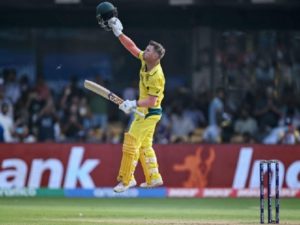 David Warner scored hundred against Netherlands in ICC world cup 2023