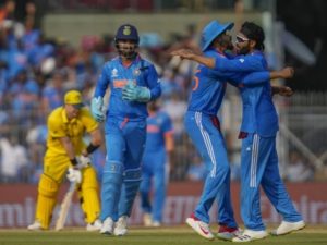 India beat Australia by 6 wickets in ICC world cup 2023 match at Chennai