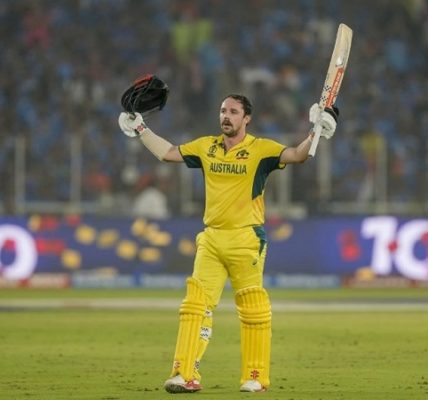 Travis Head scored century in cricket world cup final