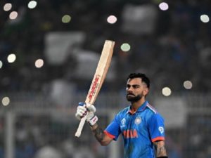 Virat Kohli scored 49th ODI ton against South Africa in ICC world cup 2023