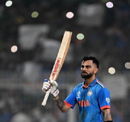 Virat Kohli scored 49th ODI ton against South Africa in ICC world cup 2023