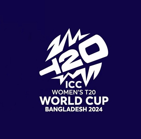 Women's T20 world cup 2024 logo