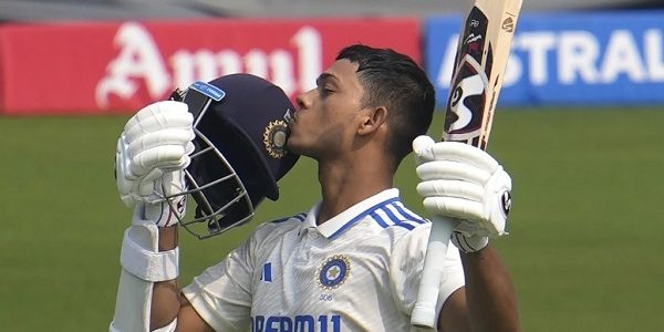 Yashasvi Jaiswal scored double hundred against England in Vishakhapatnam test