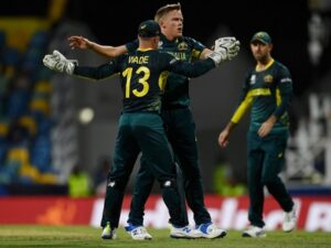 Australia beat Oman in T20 world cup 2024