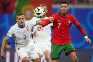 Cristiano Ronaldo becomes first player to play at 6 European Championships