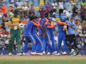 India beat South Africa in T20 world cup 2024 final to become champions