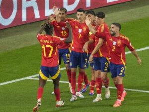 Spain beat Italy at Euro 2024