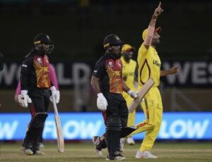 Uganda beat PNG at T20 world cup 2024