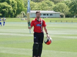 Chad Bowes scored fastest double century in list cricket
