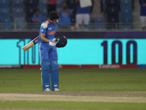 Shubman Gill scored hundred against Bangladesh in ICC Champions Trophy 2025